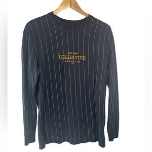 Cotton on pinstripe shirt